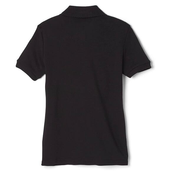 Girl's Short Sleeve Polo Shirt - Size 10-12 Plus - Picture 2 of 4